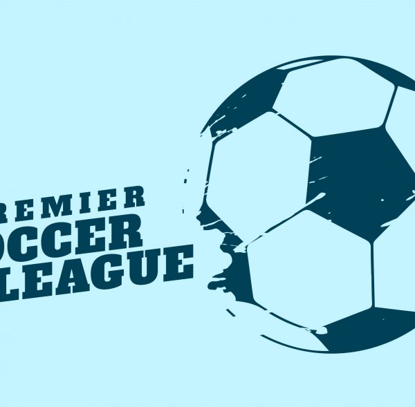 premier soccer or football tournament background design